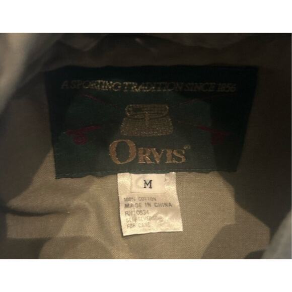 Orvis A Sporting Tradition 100% Cotton Safari Style Sleeveless Vest Men's Size M - Picture 5 of 7